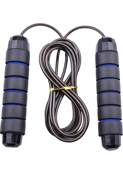 Mavi Stil Fitness Atlama Ipi Dolaşmayan Hızlı Hızlı Atlama Ipi Kablosu Bilyalı Rulmanlar Çelik Ip Atlama Ipi Spor Salonu Ev Egzersizi Ince Vücut (Yurt Dışından)