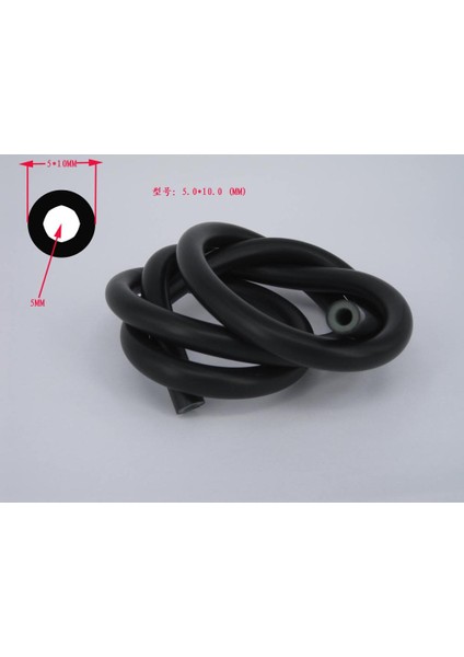 5X10MM Stili Zıpkınla Balık Avı Bandı Tüpleri Zıpkınla Balık Avı Sapan Kauçuk Boru Zıpkın Bandı (Yurt Dışından)
