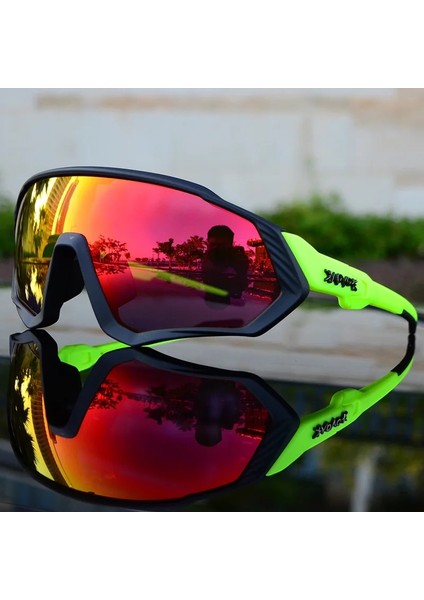 No.3 Tarzı No.2 Boyutu Uv Lens Bisiklet Gözlükleri Bisiklet Için Polarize Gözlükler ve Kadın Bisiklet Gözlükleri Siyah Beyaz Yeşil Turuncu 16 Renkli Çerçeve (Yurt Dışından)