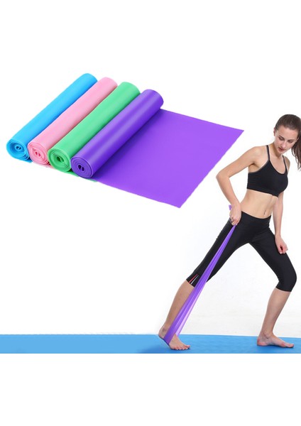 Yeşil Stil 2000X150X0.35 mm Egzersiz Fitness Kauçuk Elastik Bant Kas Streç Eğitimi Yoga Pilates Için Direnç Bantları Ev Spor Ekipmanları Aksesuarları (Yurt Dışından) fiyatları