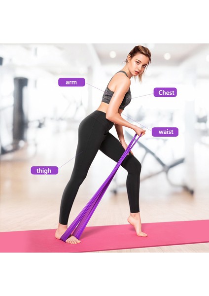 Yeşil Stil 2000X150X0.35 mm Egzersiz Fitness Kauçuk Elastik Bant Kas Streç Eğitimi Yoga Pilates Için Direnç Bantları Ev Spor Ekipmanları Aksesuarları (Yurt Dışından) fırsatları