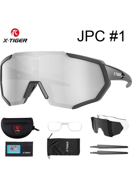 X-YJ-JPC01-3 Stili X-Tıger Polarize Bisiklet Gözlükleri Bisiklet Gözlükleri Dağ Bisikleti Güneş Gözlüğü UV400 Binici Bisiklet Güneş Gözlüğü Bisiklet Gözlüğü (Yurt Dışından)