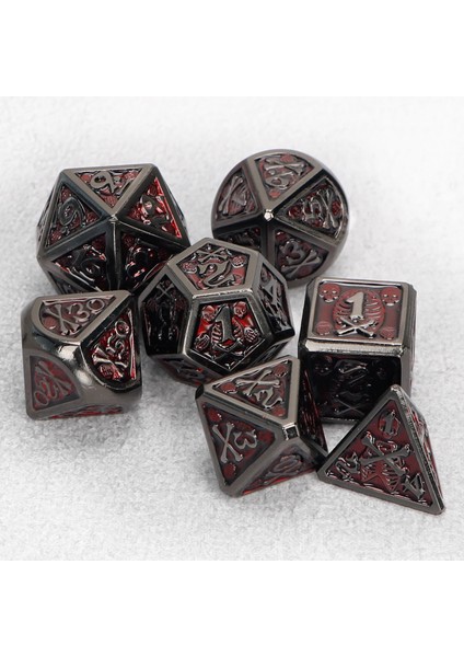 Tp6 Stili Dnd Zar Seti Rpg Zar Tahtası Oyunu Zar Için Zindan ve Ejderha Zar Çokyüzlü Metal Zar Dijital Dişli D&d Zar Hediye Zar (Yurt Dışından) fırsatları
