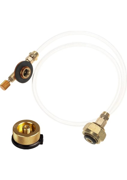 Stil 1 Stil Adaptör Hortum Adaptörü Brülör Gaz Sobası Kamp Sobası Propan Dolum Adaptörü Brülör Lpg Düz Silindir Tank Çoğaltıcı Şişe Adaptörü (Yurt Dışından) fırsatları