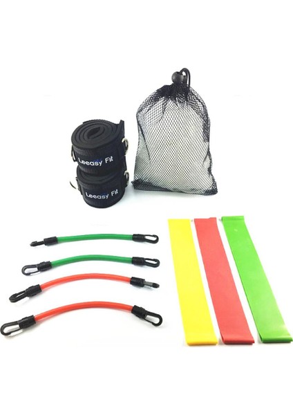 Paket 2 Stili Leeasy Kinetik Hız Çeviklik Eğitimi Bacak Koşu Direnç Bantları Tüpleri Sporcular Için Egzersiz Futbol Basketbolcular (Yurt Dışından)