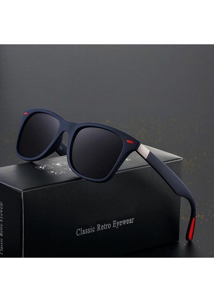 No.1 Tarzı Sıcak Polarize UV400 Güneş Gözlüğü Erkekler Dazzle Renk Sürücüsü Klasik Retro Tasarımcı Hafif Esnek Güneş Camı Oculos De Sol Yeni (Yurt Dışından)