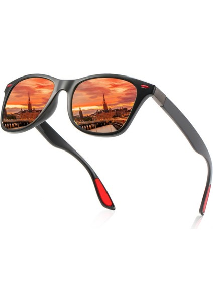 No.1 Tarzı Sıcak Polarize UV400 Güneş Gözlüğü Erkekler Dazzle Renk Sürücüsü Klasik Retro Tasarımcı Hafif Esnek Güneş Camı Oculos De Sol Yeni (Yurt Dışından)