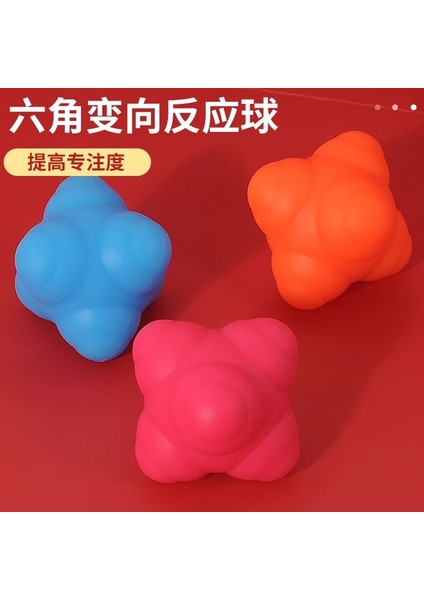 Gök Mavisi Tarzı Çeviklik Topu Altıgen Tepki Antrenmana Yönelik Çevik El-Göz Tepkisinin Iyileştirilmesi Zıplama Fitness Top Tepkileri Antrenman Sporu (Yurt Dışından) modelleri