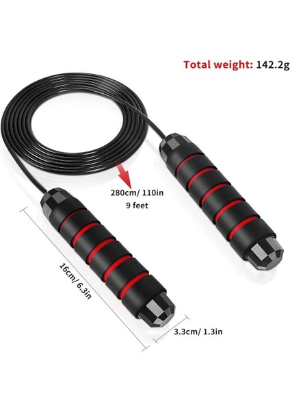 Mavi Stil Atlama Ipi Spor Pvc Rulman Atlama Ipleri Kaymaz Saplı Crossfit Ayarlanabilir Tel Atlama Ev Kapalı Spor Springtouw (Yurt Dışından) fırsatları