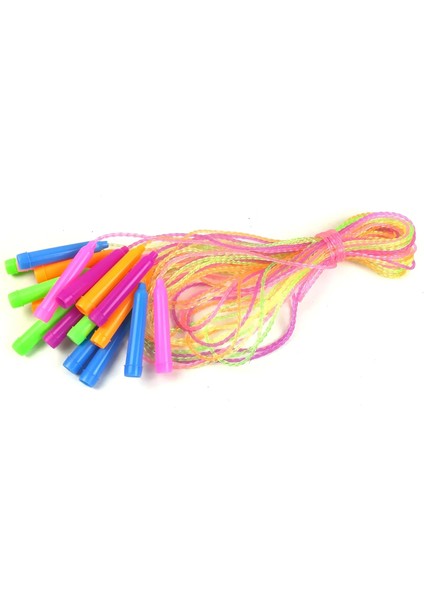 Rastgele Renk Stili Öğrenciler Çocuklar Için Uygun 2m Ayarlanabilir Atlama Ipi Spor Egzersiz Egzersiz Renk Hız Atlama Ipi Çapraz (Yurt Dışından)