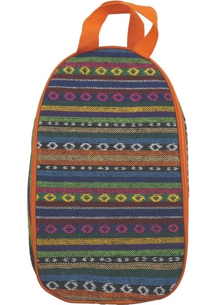 Turuncu Çanta Stili Pişirme Aletleri Seti Çatal Bıçak Gereç Veya Kaşık Tencere Seti Outdoor Amping Pişirme Gereçleri Sofra Takımı (Yurt Dışından)