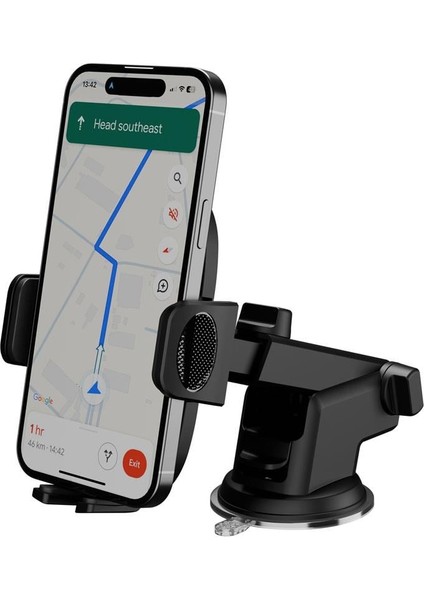 ADS-136 Universal Ayarlanabilir Siyah Araç Telefon Tutucu fırsatları