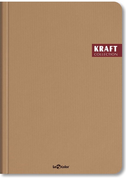 Color Kraft Ofis Defter Çizgili Kahve