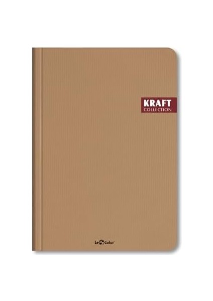 Color Kraft Ofis Defter Çizgili Kahve