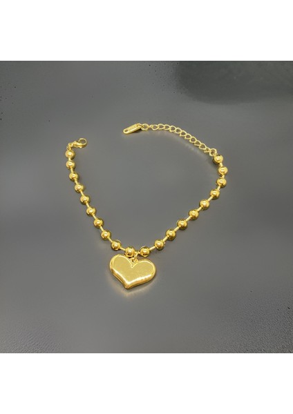 Gold Renk Modern Model 316 L Paslanmaz Çelik Özel Tasarım Çelik Kolye [KOD0858] fiyatları