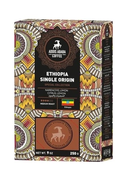 Ababa Kolombiya Single Origin French Press 250G