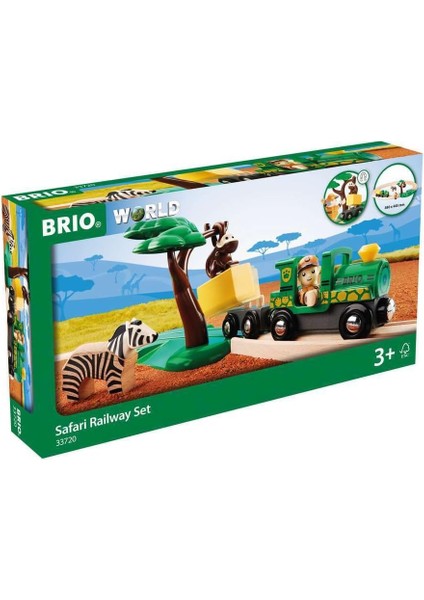 33720 Safari Treni Seti, Çok Renkli