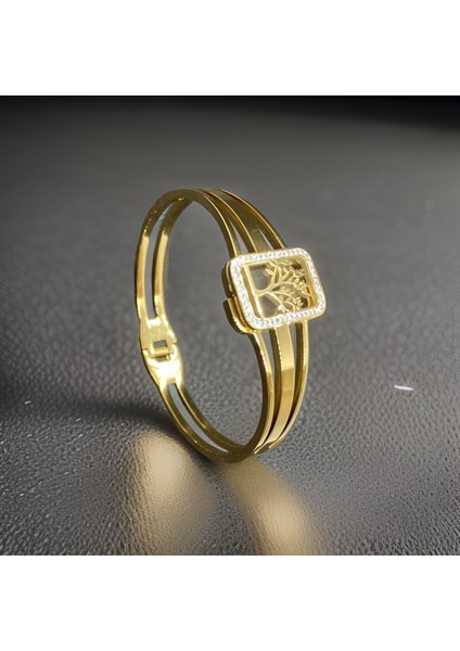 Gold Renk Italyan Zincir Özgün Model 316 L Paslanmaz Çelik Özel Tasarım Çelik Kolye [KOD0870] fiyatları