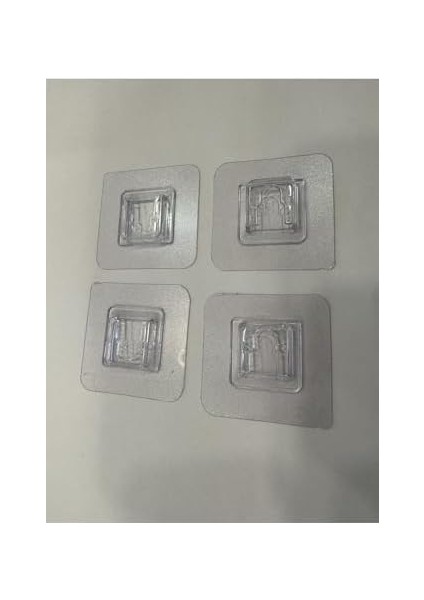 Home Yedek Yapıştırıcı Sticker Duvar Yapışkan Sihirli Banyo Düzenleyici Yedek Yapıştırıcısı 4 Adet