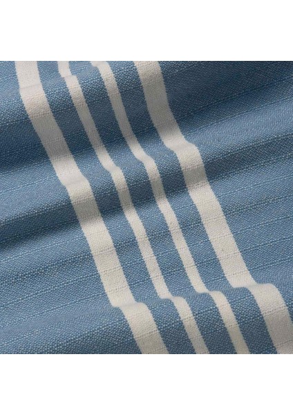 Bath & Beach Towel Krem Sultan Peştemal Mavi