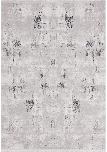 Quatro QU008A Gri Halı Modern Desen Antialerjik Pamuk Taban Salon Halısı Yatak Odası Mutfak Koridor modelleri