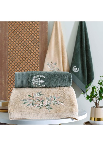 Bambu Fall Hamam Seti Taba 4'lü Set