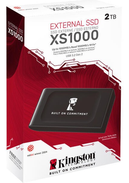 2 Tb SXS1000/2000GA Taşınabilir SSD