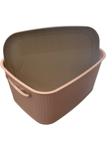 Plastik 10L Kapaklı Sepet