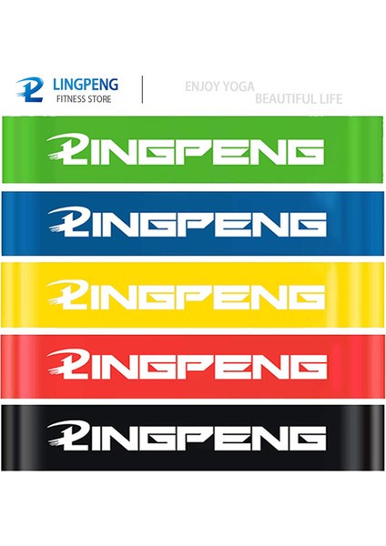5 Adet Dayanıklı Bant Stili 250LBS Direnç Egzersiz Bantları Kapı Çapa Kolları ile 5 Tüp Set Kas Eğitimi Ev Egzersizleri Için Çanta Ayak Bileği Askıları (Yurt Dışından)