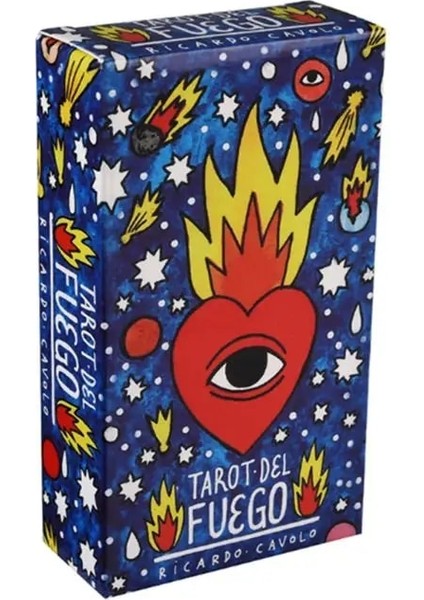 F Stili Tarot Del Fuego Kartları Ingilizce Masa Oyunu Oracle Deck Elektronik Kılavuz Kitap Aile Partisi Tarot Oyun Kartları (Yurt Dışından)