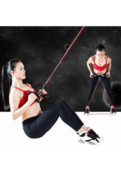 Sarı Stil 1 Tüp Tpe Elastik Direnç Bantları Kauçuk Yoga Bandıfitness Eğitimi Egzersiz Ekipmanları Ev Spor Salonu Çekme Halatı 120CM (Yurt Dışından) fırsatları