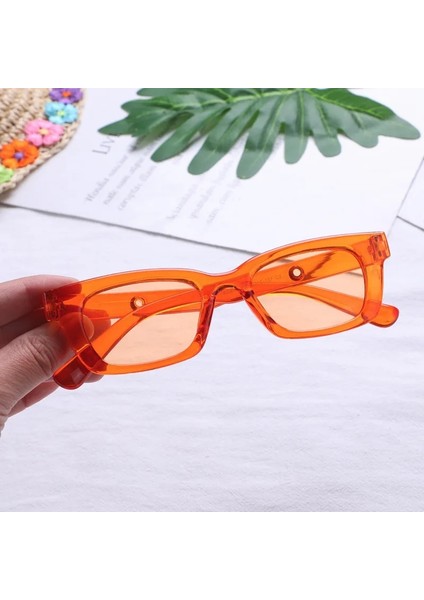 No.9 Tarzı 1 Adet Yeni Unisex Dikdörtgen Eski Güneş Gözlüğü Moda Tasarımı Retro Güneş Gözlükleri Kadın Bayan Gözlük Kedi Gözü Rahat Gözlük (Yurt Dışından)