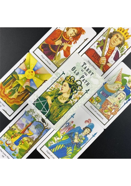TS82 Stili Eski Yolun Yeni Tarot Tarot Kartı Tarot Güverte Kehanet Için Oracle Kartı Tarot Güverte Yetişkin Oyun Kartı Için Karton Oyunu (Yurt Dışından) fırsatları