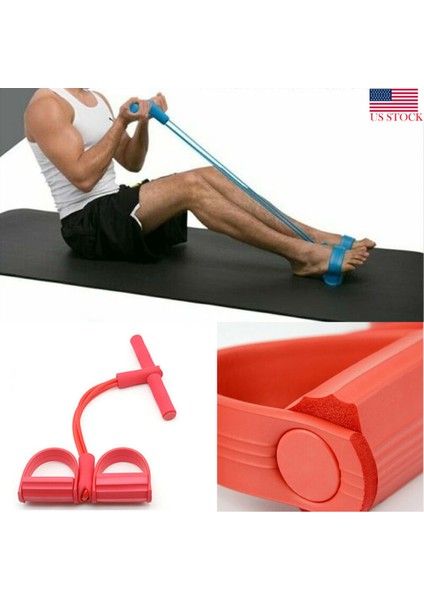 Yeşil Stil Sıcak Satış Şekillendirme Egzersiz Pedalı Çektirme Pedalı Çekme Halatı Direnç Hareketi Ekipmanları Dört Tüp Ayak Germe Makinesi (Yurt Dışından) modelleri