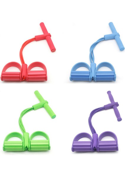 Yeşil Stil Sıcak Satış Şekillendirme Egzersiz Pedalı Çektirme Pedalı Çekme Halatı Direnç Hareketi Ekipmanları Dört Tüp Ayak Germe Makinesi (Yurt Dışından) indirimleri