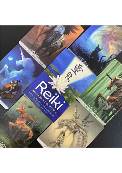 TT70 Tarzı Tarot Reiki Oracle Kartları Rehberlik Kehanet Kader Tarot Güverte Masa Oyunları Ingilizce Aile Hediye Partisi Için Oyun Kartı Oyunu Yeni (Yurt Dışından)