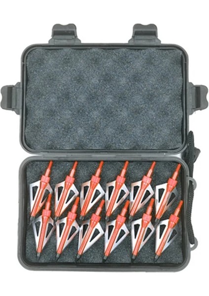 Siyah Stil Okçuluk 3 Bıçaklı Arbalet Uzun Yaylı Avcılık Hedef Atış Aksesuarları Için Değiştirilebilir Ok Broadheads (Yurt Dışından)