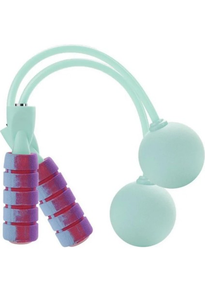 Yeşil Stil 1 Çift Akülü Atlama Spor Salonu Fitness Akıllı Ip Atlama Crossfit Yanan Kalori Atlama Ipi Kapalı Açık Havada Kablosuz Atlama Ipi (Yurt Dışından)