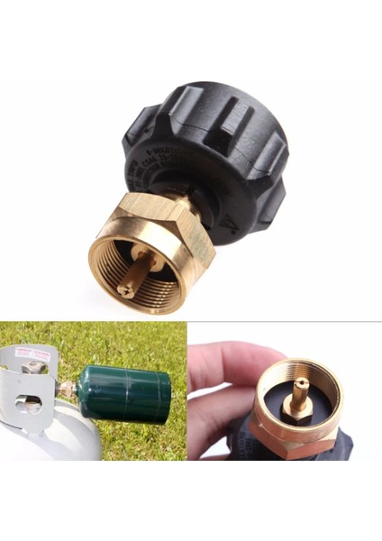 1 Lb Gaz Propan Qcc1 Regülatör Vanası Propan Dolum Adaptörü Dış Mekan Barbekü Yeni (Yurt Dışından)