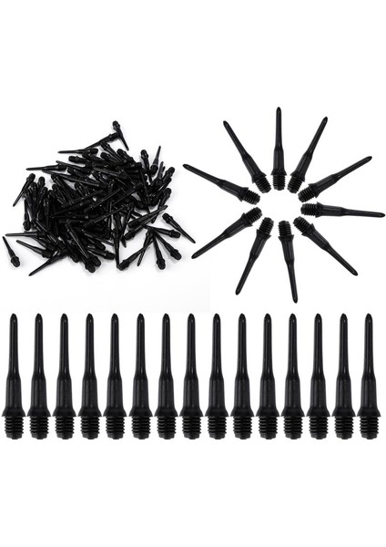 100 Adet Tarzı Yüksek Hassasiyetli Elektronik Dart Plastik Profesyonel Dart Dayanıklı Yumuşak Uç Noktaları Iğne Değiştirme Seti Dart Aksesuarları (Yurt Dışından)