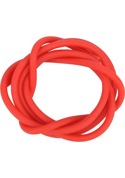 Kırmızı Stil 2019 Yeni Doğal Lateks Sapanlar Kauçuk Tüp Açık Avcılık Için 1 M Çekim Yüksek Elastik Boru Bandı Taktik Mancınık Yayı (Yurt Dışından)