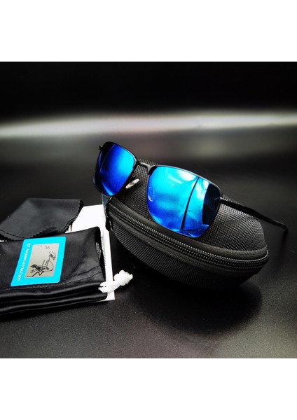 Hard Case Renk 12 Stili Polarize Uvort Sürüş Balıkçılık Koşu Güneş Gözlüğü Erkek Kadın Mtb Yol Bisikleti Gözlükleri Bisiklet Gözlükleri Siyah Bisiklet Gözlükleri (Yurt Dışından)