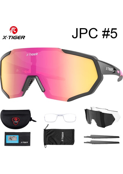 X-YJ-JPC05-3 Stili X-Tıger Polarize Bisiklet Gözlükleri Bisiklet Gözlükleri Dağ Bisikleti Güneş Gözlüğü UV400 Binici Bisiklet Güneş Gözlüğü Bisiklet Gözlüğü (Yurt Dışından)