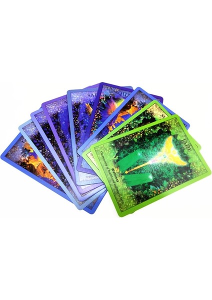 Kristal Melek Oracle Kartları Aile Partisi Masa Oyunu Kehanet Kader Tam Englards Güverte Tarot (Yurt Dışından) fırsatları
