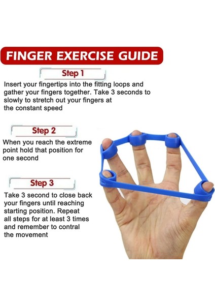 Siyah Stil El Grlicone Parmak Genişletici Egzersiz Parmak Tutucu Bilek Kuvvet Antrenörü Parmak Egzersiz Direnç Bantları Fitness (Yurt Dışından) indirimleri