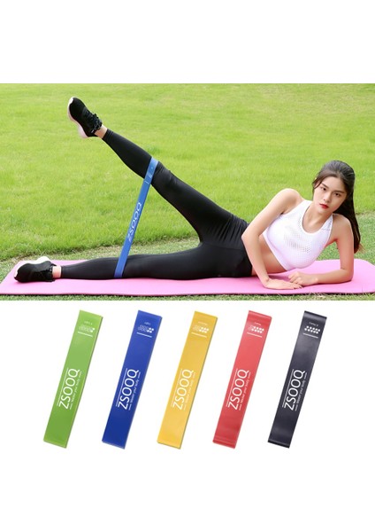Mavi Stil Direnç Bantları Genişletici Fitness Kauçuk Spor Sakız Döngüleri Yoga Salonu Çekme Halatı Eğitim Egzersizleri Bantları Egzersiz Ekipmanları (Yurt Dışından)