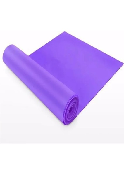 Mor Tarzı Yoga Ralli BANDI*150* Fitness Bay ve Bayan Lastik Elastik Direnç Bandı Jimnastik Kuvvet Antrenmanı Germe (Yurt Dışından)