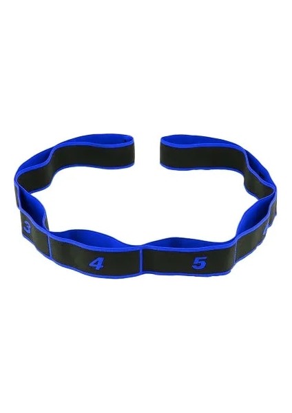 Mavi Stil Elastique Spor Fitness Egzersiz Direnç Bantları Seti Yoga Çekme Kayışı Kemer Polyester Lateks Elastik Latin Dansı Germe Bandı (Yurt Dışından)