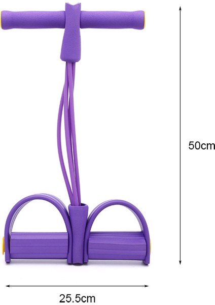 Siyah Stil 4 Tüp Direnç Bantları Pedal Egzersiz Spor Salonu Spor Elastik Çekme Halatları Fitness Ekipmanları Için Gerginlik Eğitmeni (Yurt Dışından) indirimleri