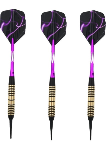 Mavi Stil Fox Gülen Profesyonel Elektronik Pirinç Yumuşak Uçlu Dart Alüminyum Alaşımlı Mil Mor Renkli 18G Dart (Yurt Dışından) indirimleri
